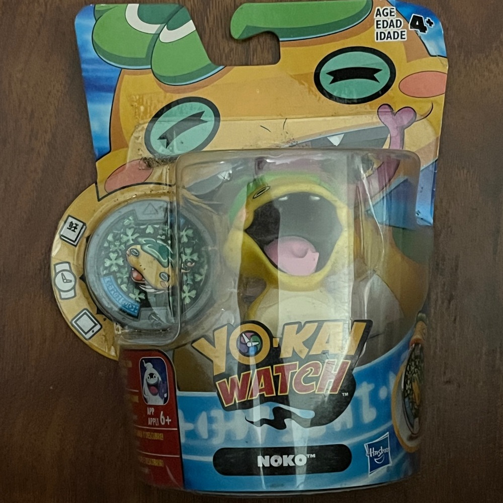 Hasbro Yo-Kai Watch Noko Figure - Yellow and Green